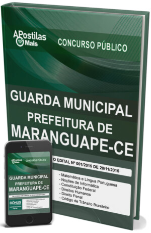 Apostila GUARDA MUNICIPAL - Prefeitura Municipal de Maranguape / CE