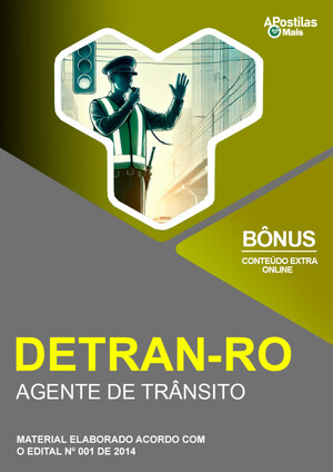 Apostila AGENTE DE TRÂNSITO - Detran / RO