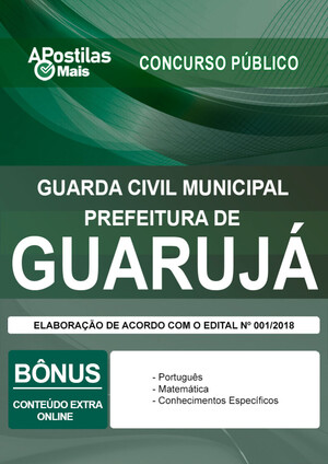 GUARDA CIVIL MUNICIPAL -  Prefeitura de Guarujá 2018