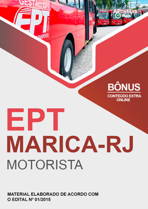 Apostila MOTORISTA - Empresa Pública de Transporte de Maricá / RJ (EPT)