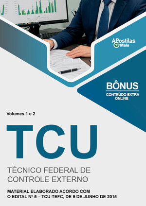 Apostila TÉCNICO FEDERAL DE CONTROLE EXTERNO - Tribunal de Contas da União (TCU)