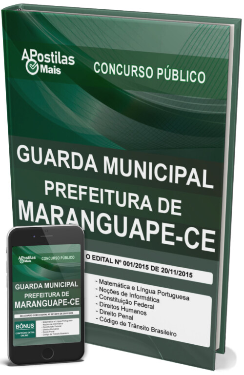 Apostila GUARDA MUNICIPAL - Prefeitura Municipal de Maranguape / CE