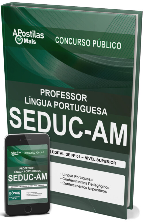 Apostila PROFESSOR - LÍNGUA PORTUGUESA -  SEDUC AM 2018