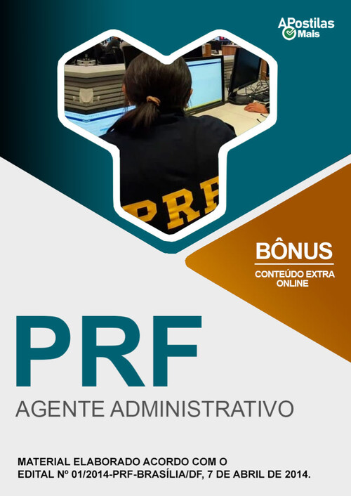 Apostila AGENTE ADMINISTRATIVO -   PRF