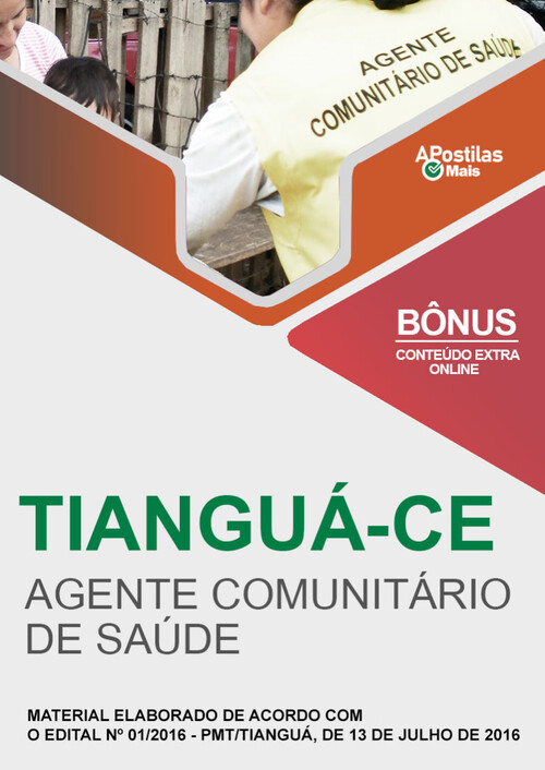 Apostila AGENTE COMUNITÁRIO DE SAÚDE -  Tianguá CE 2016