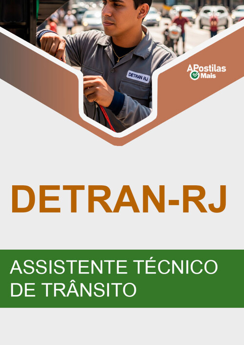 Apostila ASSISTENTE TÉCNICO DE TRÂNSITO -   DETRAN RJ