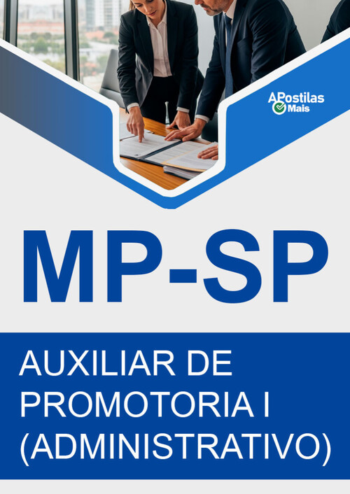 Apostila AUXILIAR DE PROMOTORIA I (ADMINISTRATIVO) -  MP SP 2019