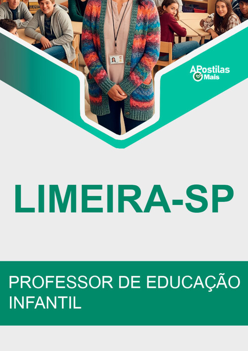 Apostila PROFESSOR DE EDUCAÇÃO INFANTIL -  Prefeitura de Limeira 2020