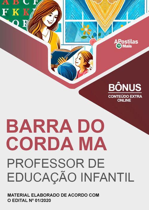 Apostila Professor de Educação Infantil - Prefeitura de Barra do Corda - MA 2020